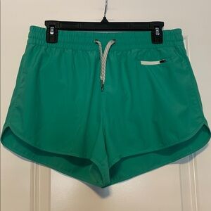 Vuori Green Shorts, Sz Large, Excellent Condition